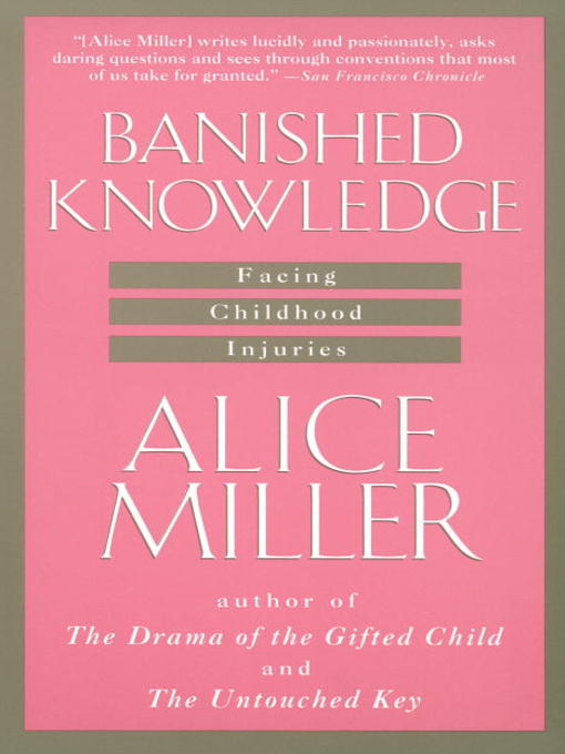 Title details for Banished Knowledge by Alice Miller - Wait list